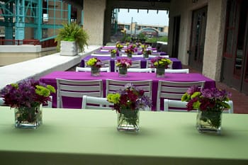 wedding florist minnesota quad cities purple mauve