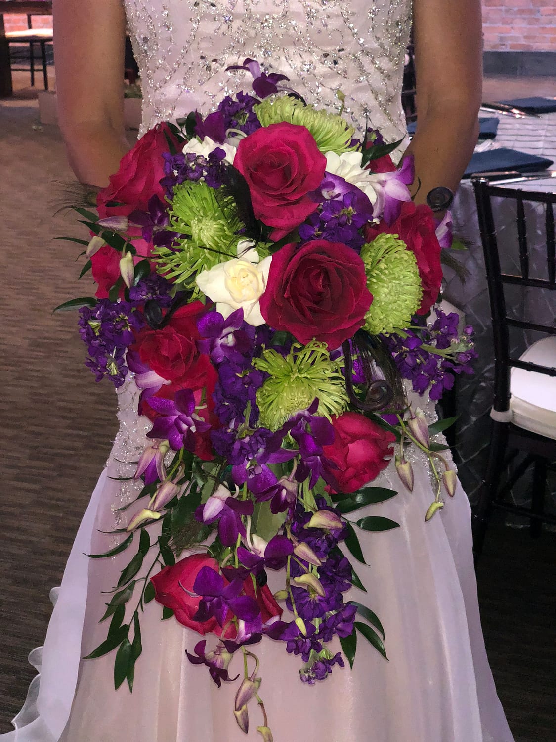 minneapolis event center wedding bridal bouquet