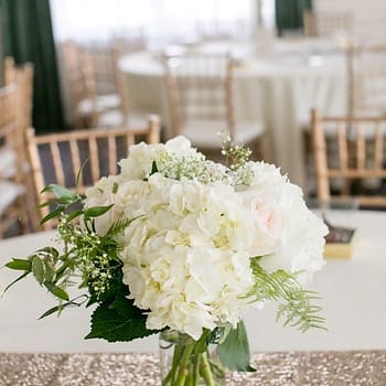wedding centerpiece minnesota stunning hydrangea